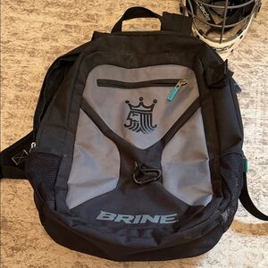 Brine Black and Gray Men's Backpack